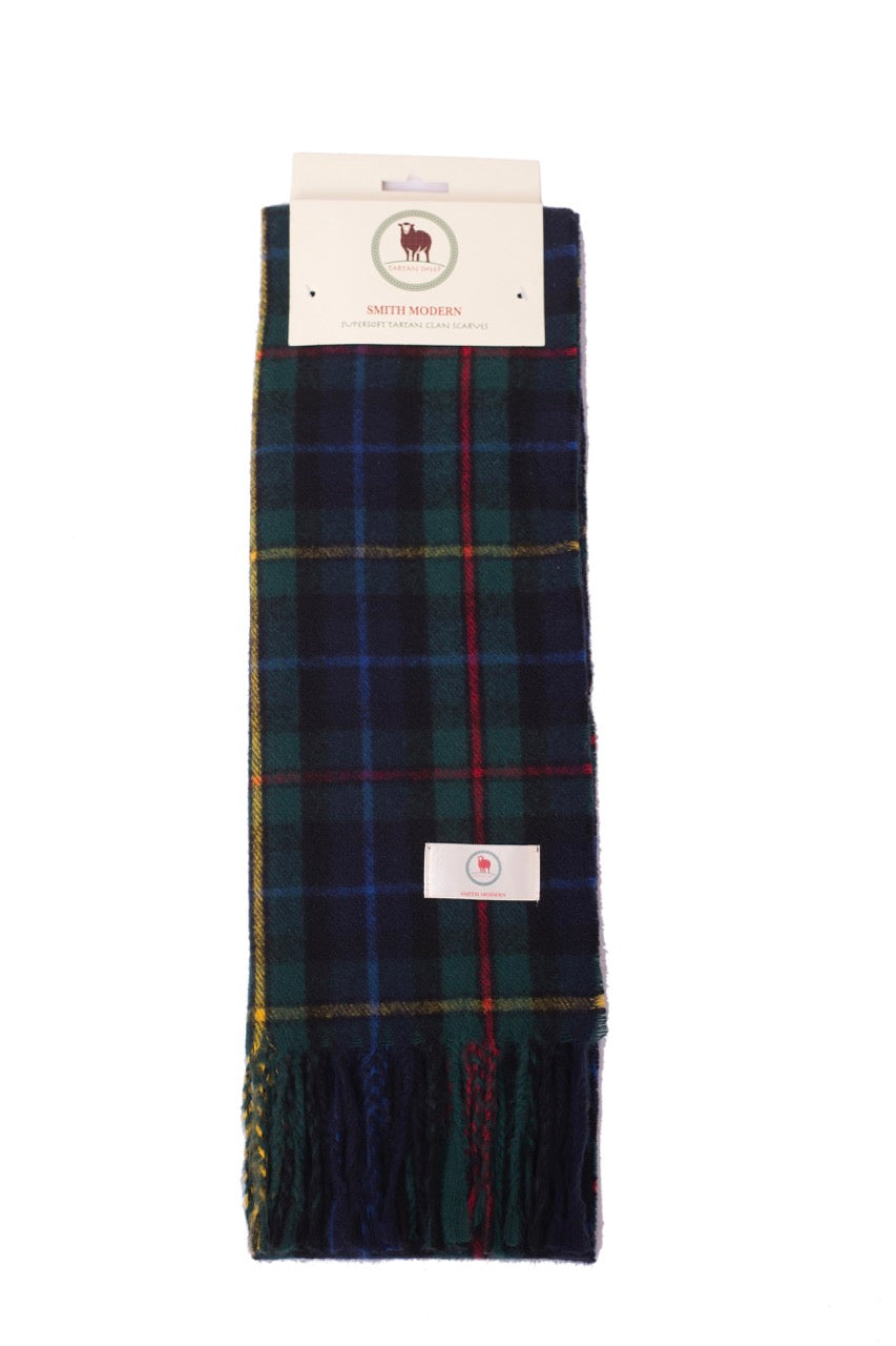 Tartan Clan Scarves M-W (unisex)