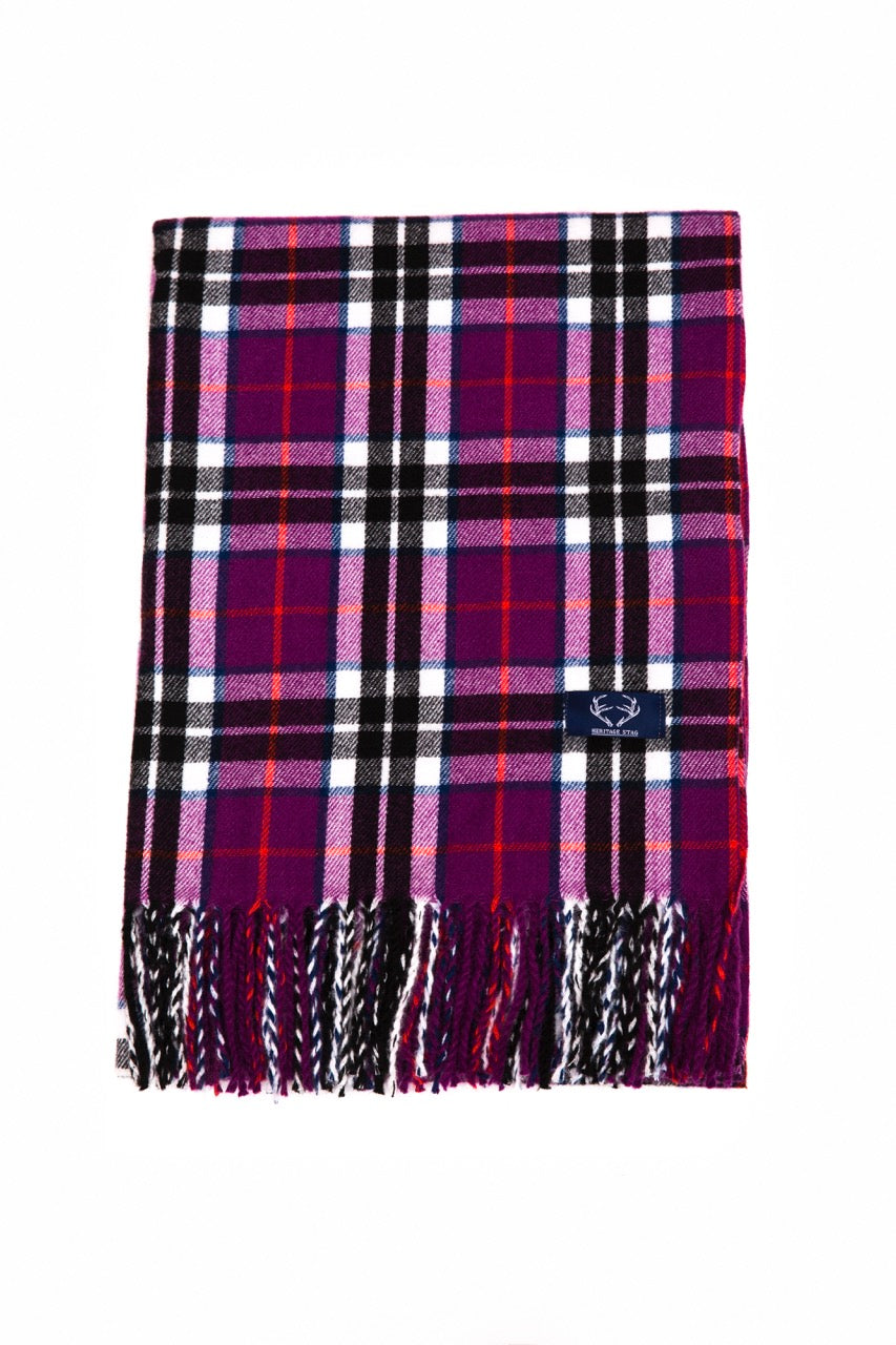 Supersoft Tartan Scarves