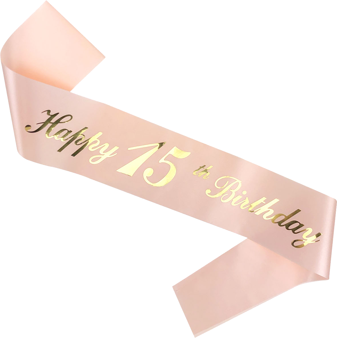 Ceinture d'anniversaire 15-50