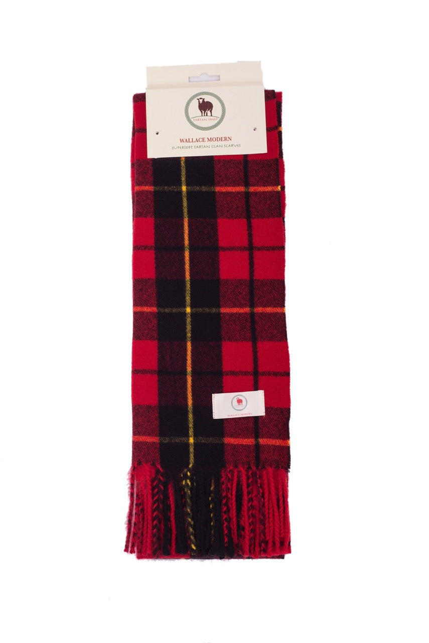 Tartan Clan Scarves M-W (unisex)